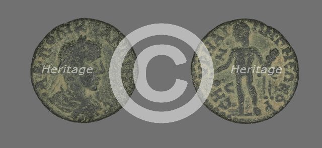 Coin Portraying the Emperor Gallienus, 253-268. Creator: Unknown.