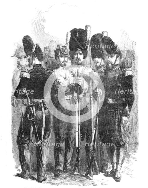 Infantry of the French Imperial Guard, 1854. Creator: Unknown.