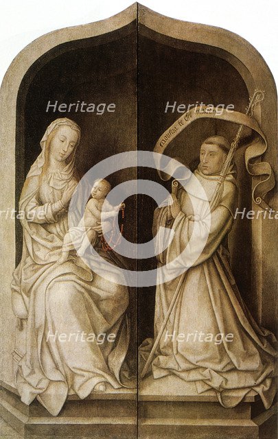 'Annunciation', 1516-1517. Artist: Jean Bellegambe