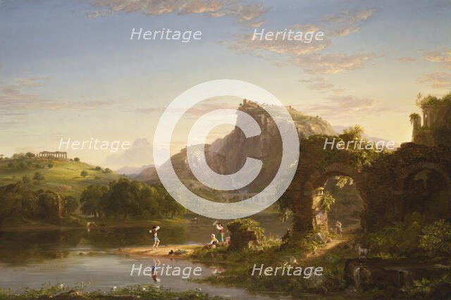 L'Allegro, 1845. Creator: Thomas Cole.
