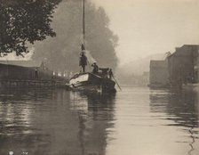 A Misty Morning at Norwich, 1890-1891, printed 1893. Creator: Dr Peter Henry Emerson.