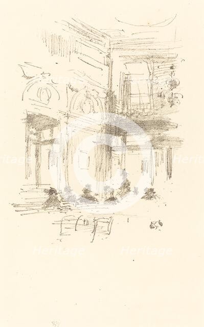 Gatti's, 1890. Creator: James Abbott McNeill Whistler.