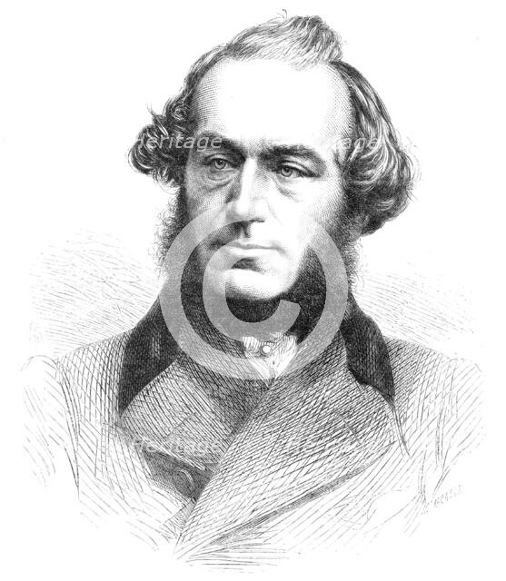 The late John Leech, 1864. Creator: Unknown.