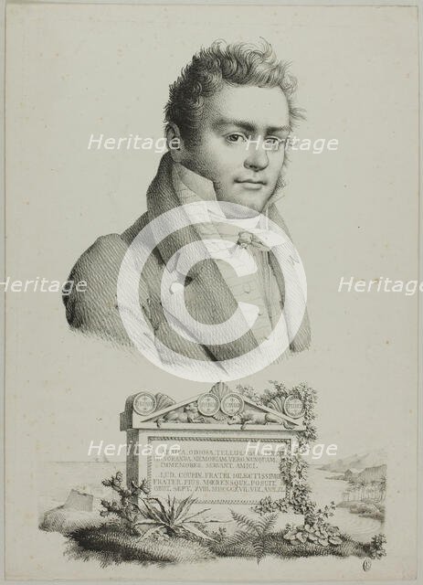 Portrait of the Artist's Brother, 1817. Creator: Coupin de la Couperie.
