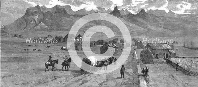 'Vrijheid, the intended capital of the new Dutch annexation in Zululand, South Africa', 1886.  Creator: Unknown.