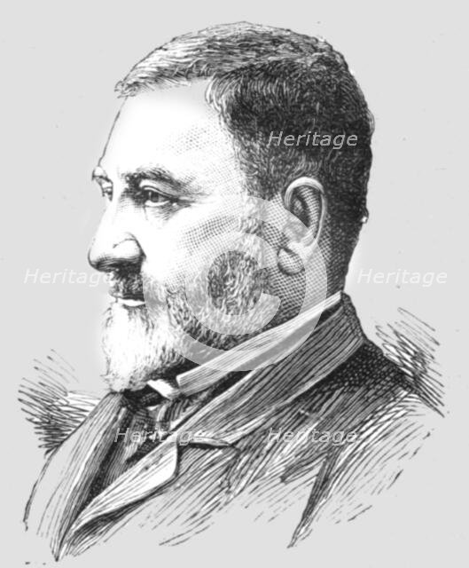 ''The Late Mr William Partridge 1813-1891, Magistrate of the Metropolitan Police Court', 1891. Creator: Unknown.