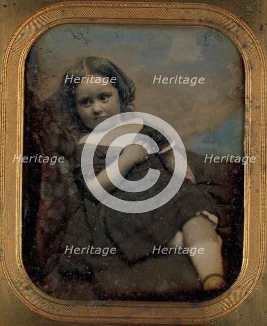 Augusta Hawes at Four Years Old, 1850s. Creators: Josiah Johnson Hawes, Albert Sands Southworth.
