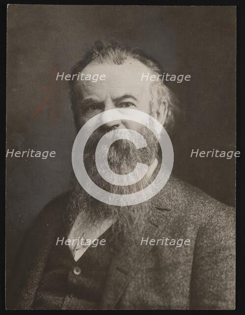 Portrait of John Wesley Powell (1834-1902), 1885. Creator: Charles Parker.