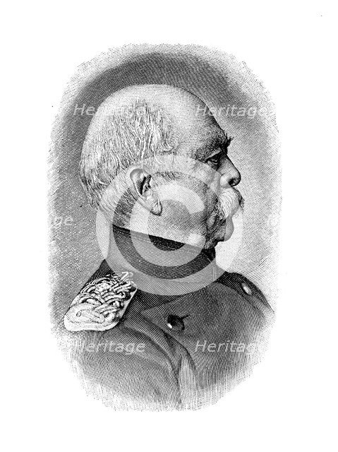 Otto von Bismarck, German statesman, 1885. Artist: Unknown