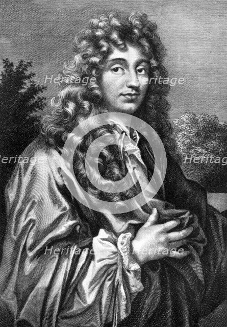 Christiaan Huygens, Dutch physicist, mathematician and astronomer, 18th century. Artist: Unknown