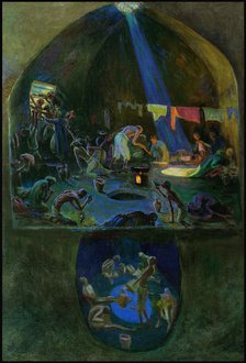 The Zindan (Prison), 1930s. Creator: Bure, Leon (Lev) Leonardovich (1887-1943).