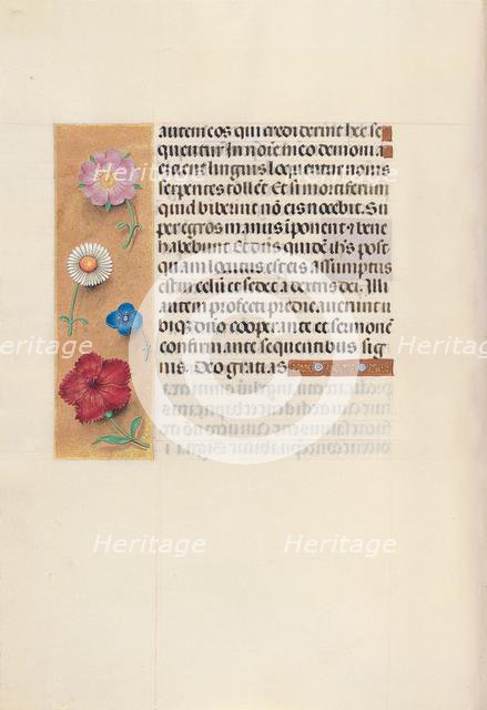 Hours of Queen Isabella the Catholic, Queen of Spain: Fol. 96v, c. 1500. Creator: Master of the First Prayerbook of Maximillian (Flemish, c. 1444-1519); Associates, and.