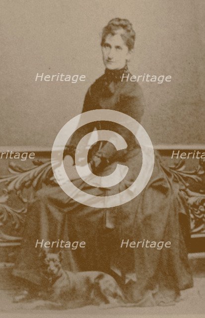 Marion Mathilde von Weber-Schwabe (1856-1931), 1880s.