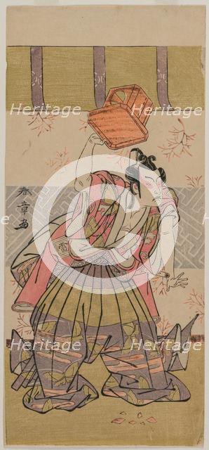The Actor Ichikawa Raizo as Soga No Goro, mid-1770s. Creator: Katsukawa Shunsho (Japanese, 1726-1792).