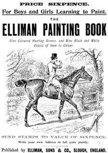 Advertisement for the Elliman Painting Book, 1898. Creator: Unknown.