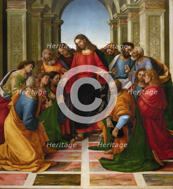 The Communion of the Apostles, 1512. Creator: Signorelli, Luca (ca 1441-1523).