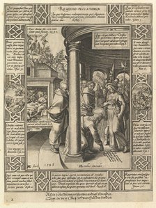 Remissio Peccatorum, from the Allegories on the Christian Creed, 1598. Creator: Hendrik Goltzius.