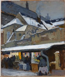 Dominican Shambles (Slaughterhouses) in Krakow, c1903. Creator: Henryk Szczyglinski.