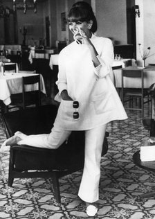 Italian actress and film star Claudia Cardinale at the British Film Festival, Sorrento, Italy, 1967. Artist: Unknown