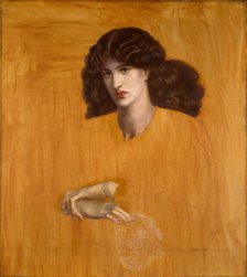 La Donna Della Finestra [The Lady of Pity], 1881. Creator: Dante Gabriel Rossetti.