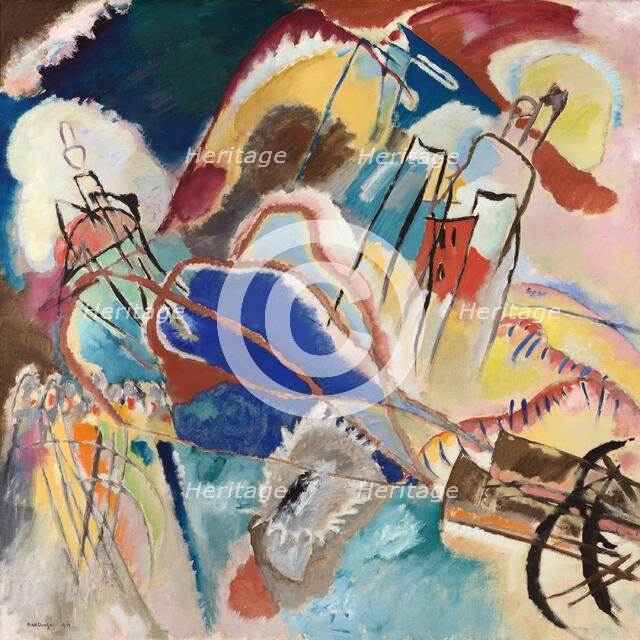 Improvisation No. 30 (Cannons), 1913. Creator: Vassily Kandinsky.