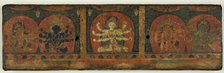 Manuscript Cover from the Five Protectors (Pancharaksha), 13th century. Creator: Unknown.