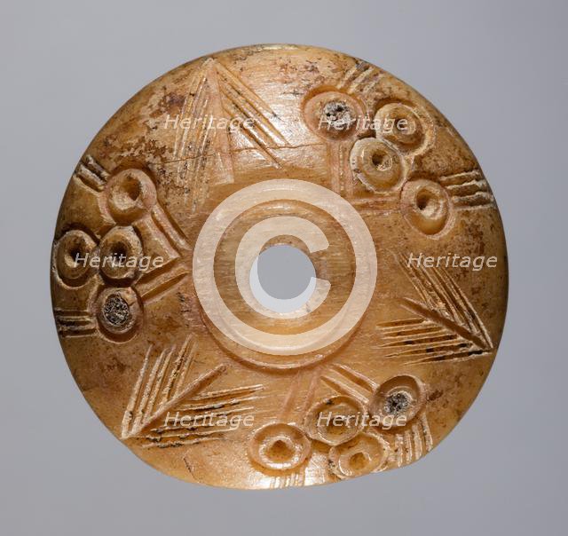Spindle Whorl, 700s - 900s. Creator: Unknown.