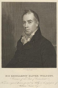 His Excellency Oliver Wolcott, Governor of the State of Connecticut, 1820. Creator: Asher Brown Durand.