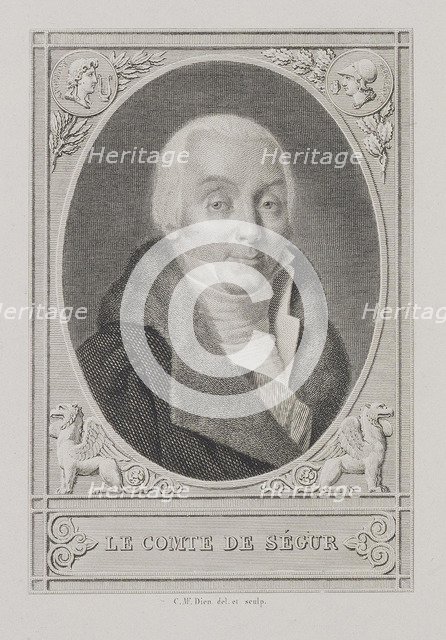 Portrait of Count Louis Philippe de Ségur (1753-1830).