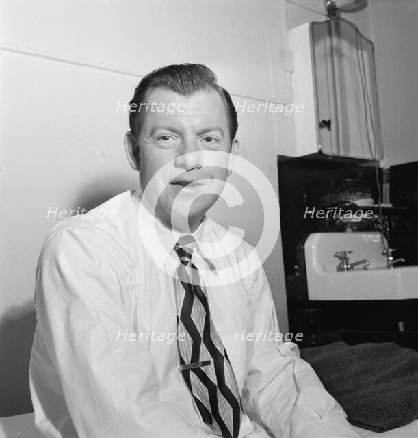 Portrait of Claude Thornhill, ca. Mar. 1947. Creator: William Paul Gottlieb.