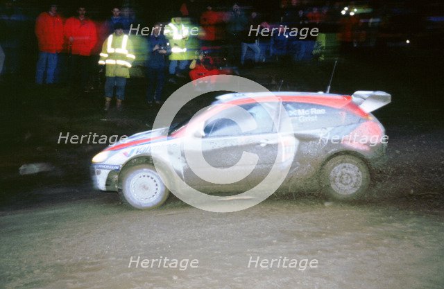 1999 Ford Focus wrc, 1999 network Q rally, Colin McRae. Artist: Unknown.