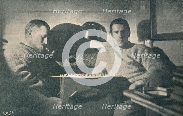 'A Game of Halma', c1893-1896, (1897). Artist: Unknown.