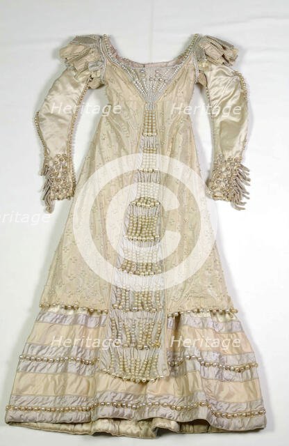 Evening dress, probably French, ca. 1815. Creator: Unknown.