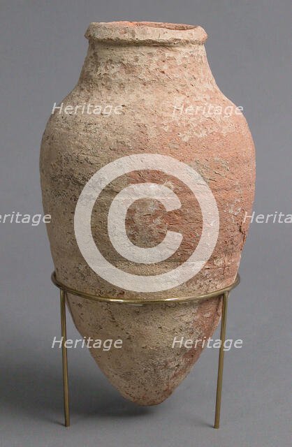 Amphora, Coptic, 4th-7th century. Creator: Unknown.
