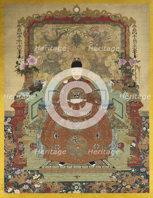 Portrait of the Tianqi Emperor (1605-1627) . Creator: Chinese Master.