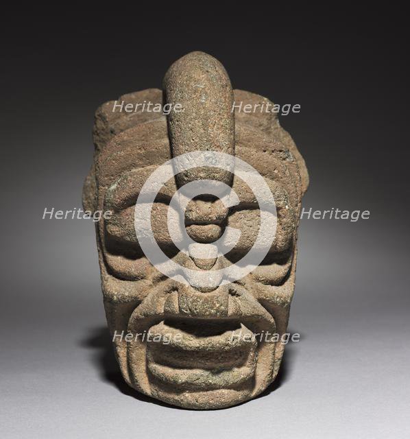 Head of a Wind God, 400-600. Creator: Unknown.