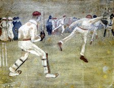 'Part of Cricket', 1903. Artist: Pierre Mac Orlan