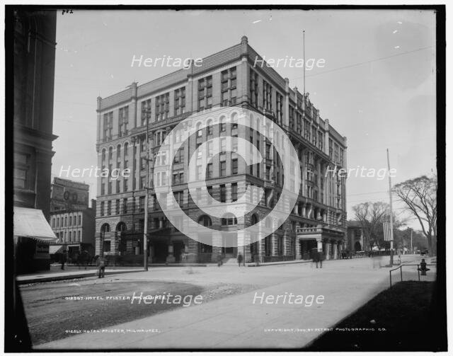 Hotel Pfister, Milwaukee, c1900. Creator: Unknown.