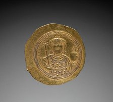 Nomisma with Constantine IX Monomachus (reverse), 1042-1055. Creator: Unknown.