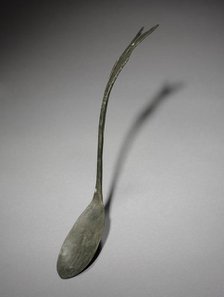 Spoon with Fish-Tail Design, 918-1392. Creator: Unknown.