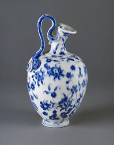 Flask of imitation porcelain, c1575-1587. Artist: Medici Porcelain Factory.