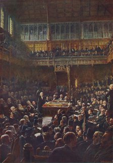 The House of Commons, February 13, 1893 (1906). Artist: Sir Robert Ponsonby Staples.