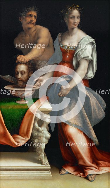 Salome with the Head of John the Baptist.