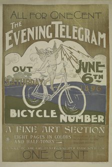 The evening telegram. Saturday June 6th 1896, c1893 - 1897. Creator: Unknown.