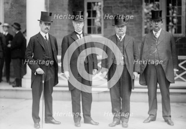 Dodge, Lamar, Lehman , Rose, 1914. Creator: Bain News Service.