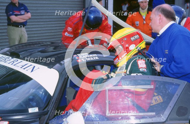 1999 Chrysler Viper GT-SR FIA GT Silverstone 500. Artist: Unknown.