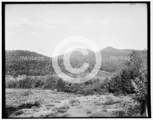 Mt. Kiarsarge i.e. Mount Kearsarge from Little Thorn Hill, North Conway, White Mountains, c1890-1901 Creator: Unknown.