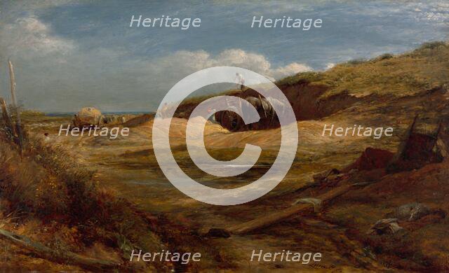 The Sand Pits, Hampstead Heath, 1834. Creator: John Linnell the Elder.