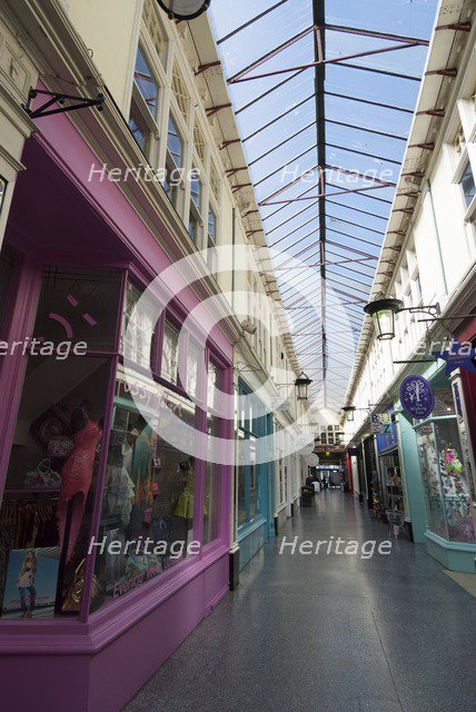 Cardiff, Castle Arcade, 2009. Creator: Ethel Davies.