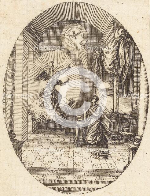 The Annunciation, c. 1631. Creator: Jacques Callot.